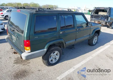 1999 Jeep Cherokee Classic/Sport из США, поврежденный, VIN 1J4FF68SXXL677013